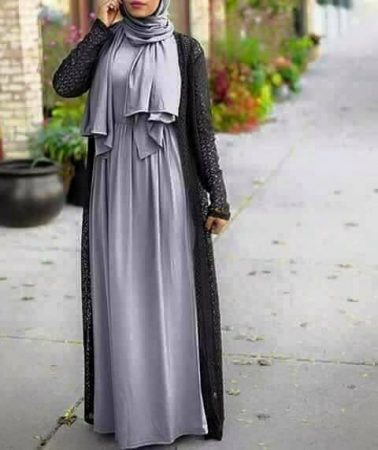 56 9 ملابس محجبات 2020 - اجمل الملابس مع ارتداء الحجاب سميحة جلال