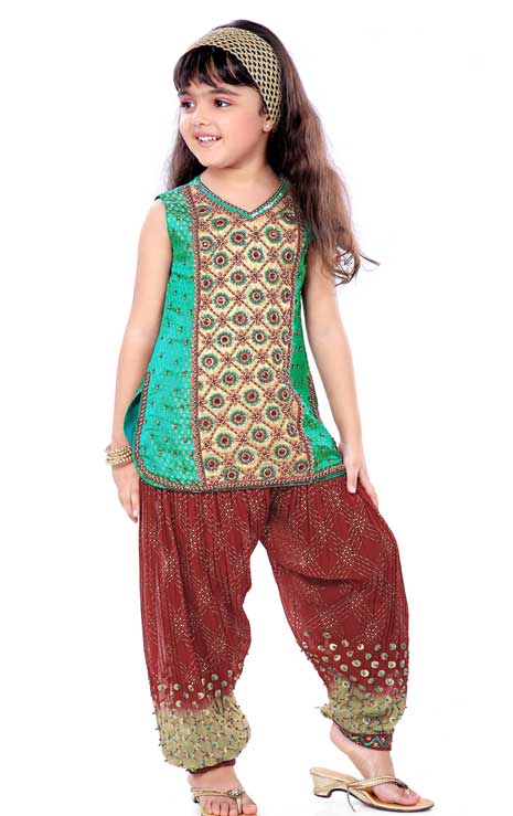 صور ملابس هندية للاطفال , تشكيله مميزه ورائعه من ملابس الهنود 1690 8